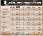 Inkstorm Blue Punk Leather Jacket – Men’s Custom Gothic Gangster Style with Golden Spikes, Brando Moto Fit & Waist Belt